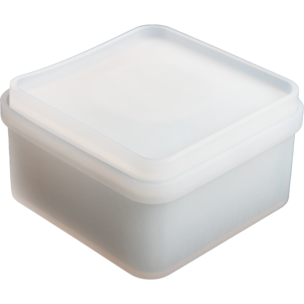 Light Gray Urban Crafter Square Box Silicone Mould 8x8x3.7cm Resin Moulds