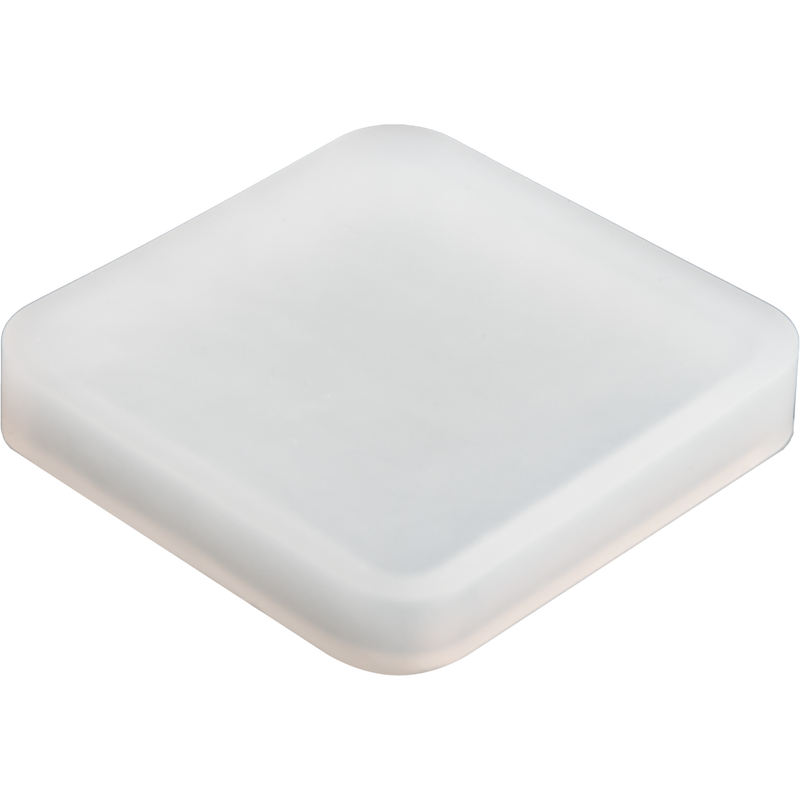 Light Gray Urban Crafter Silicone Square Mould coaster 5.9x5.9x1cm Resin Craft