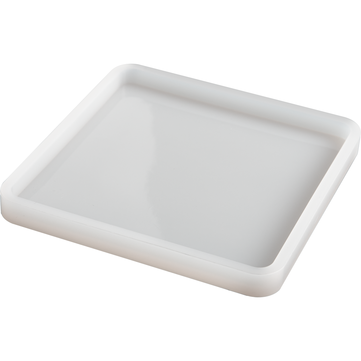 Light Gray Urban Crafter Silicone Square Mould coaster 11x11x1cm Resin Moulds