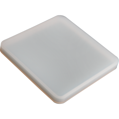 Gray Urban Crafter Silicone Square Mould coaster 11x11x1cm Resin Moulds