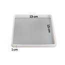 Gray Urban Crafter Silicone Square Mould coaster 13x13x1cm Resin Craft