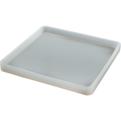 Gray Urban Crafter Silicone Square Mould coaster 13x13x1cm Resin Moulds