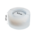 Light Gray Urban Crafter Silicone Mould Small Bowl 4.5x4.5x2.7cm Resin Craft