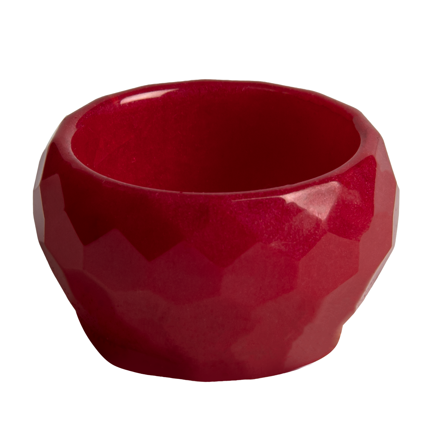 Dark Red Urban Crafter Silicone Mould Small Bowl 4.5x4.5x2.7cm Resin Craft