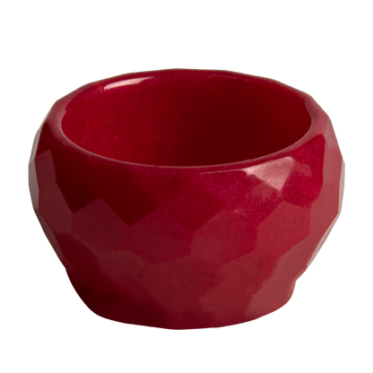 Dark Red Urban Crafter Silicone Mould Small Bowl 4.5x4.5x2.7cm Resin Craft