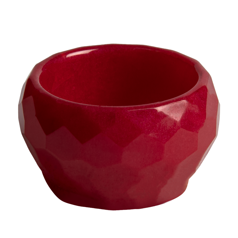 Dark Red Urban Crafter Silicone Mould Small Bowl 4.5x4.5x2.7cm Resin Craft