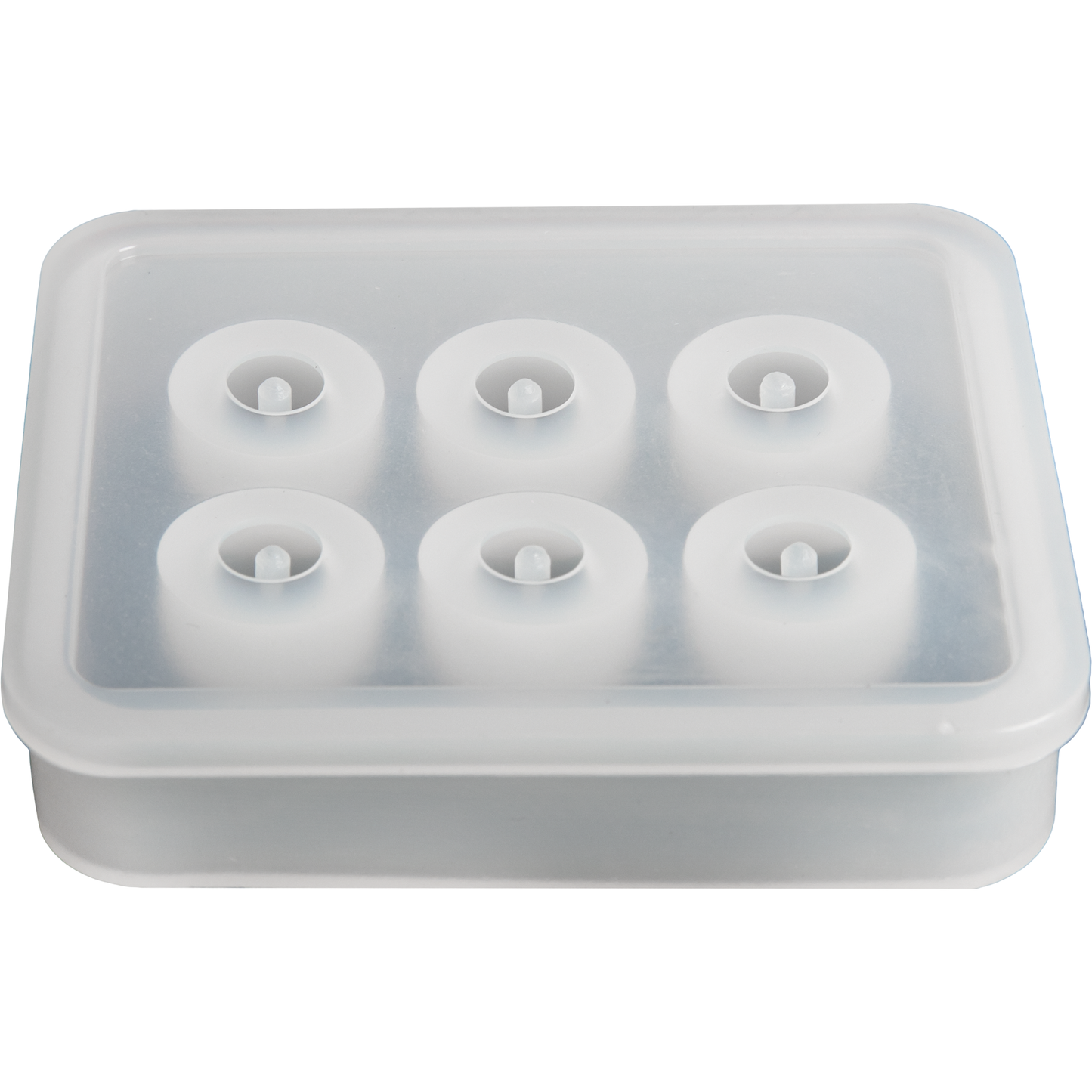 Gray Urban Crafter Silicone Mould Beads 7.2x5.9x1.5cm Resin Moulds