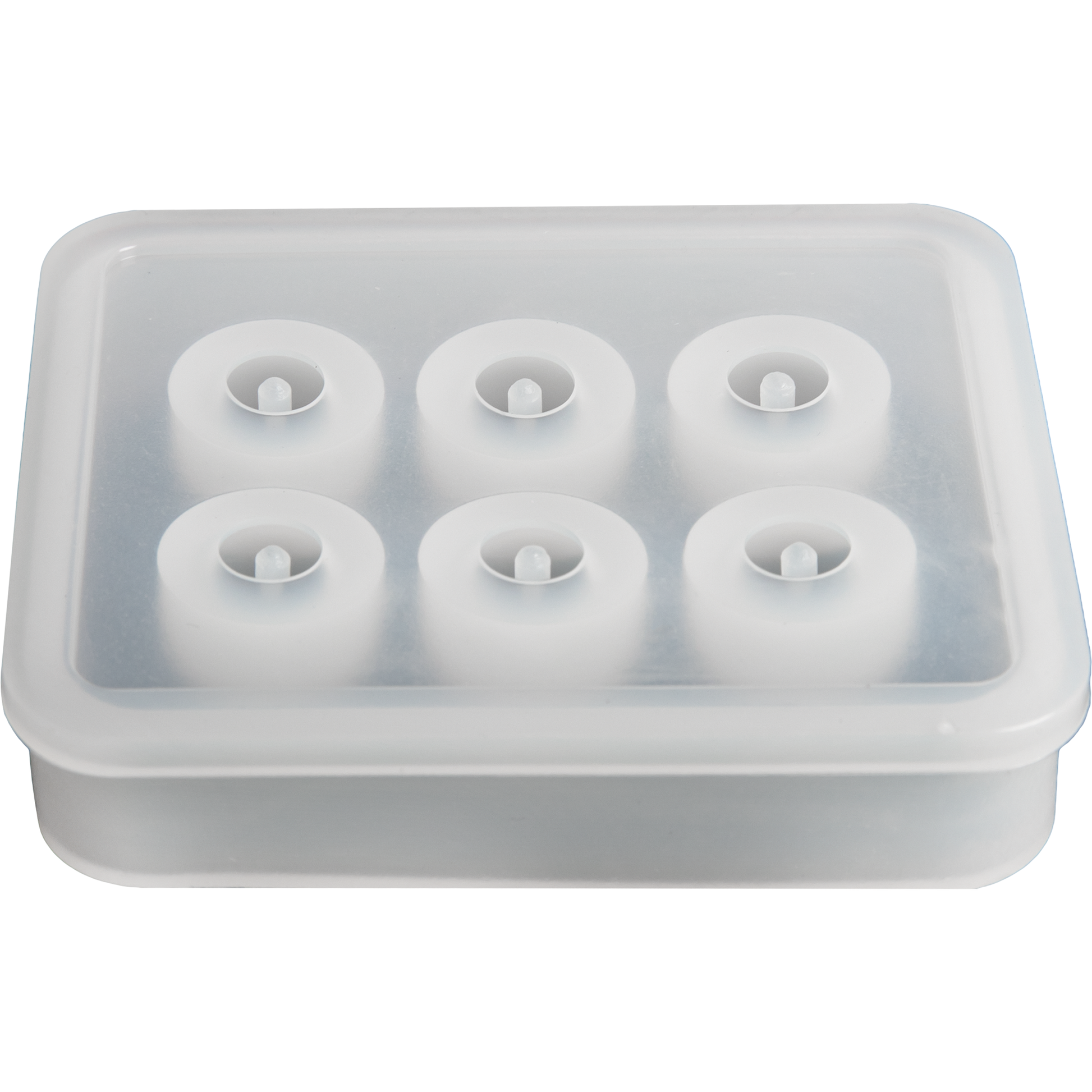 Gray Urban Crafter Silicone Mould Beads 7.2x5.9x1.5cm Resin Moulds