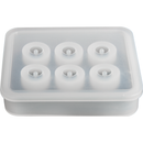 Gray Urban Crafter Silicone Mould Beads 7.2x5.9x1.5cm Resin Moulds
