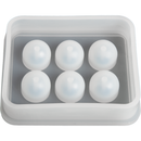Light Gray Urban Crafter Silicone Mould Beads 7.2x5.9x1.5cm Resin Moulds