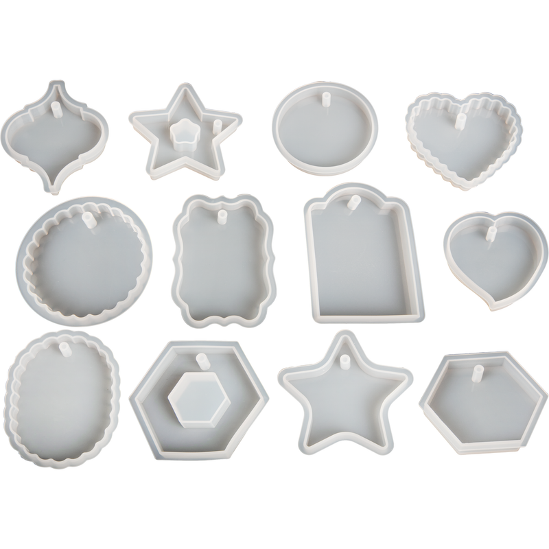 Gray Urban Crafter Pendant  Silicone Moulds