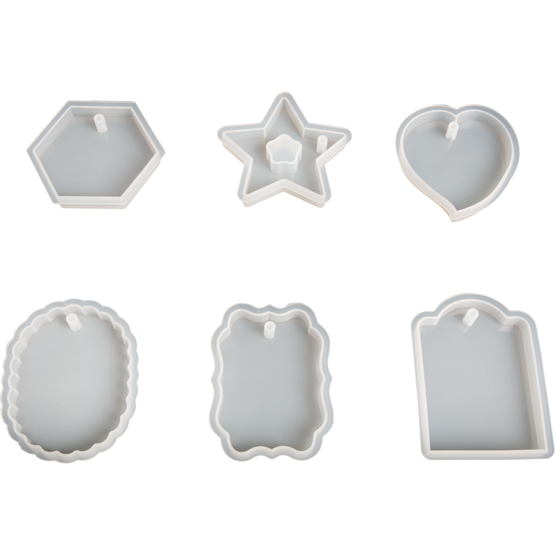 Gray Urban Crafter Pendant  Silicone Moulds