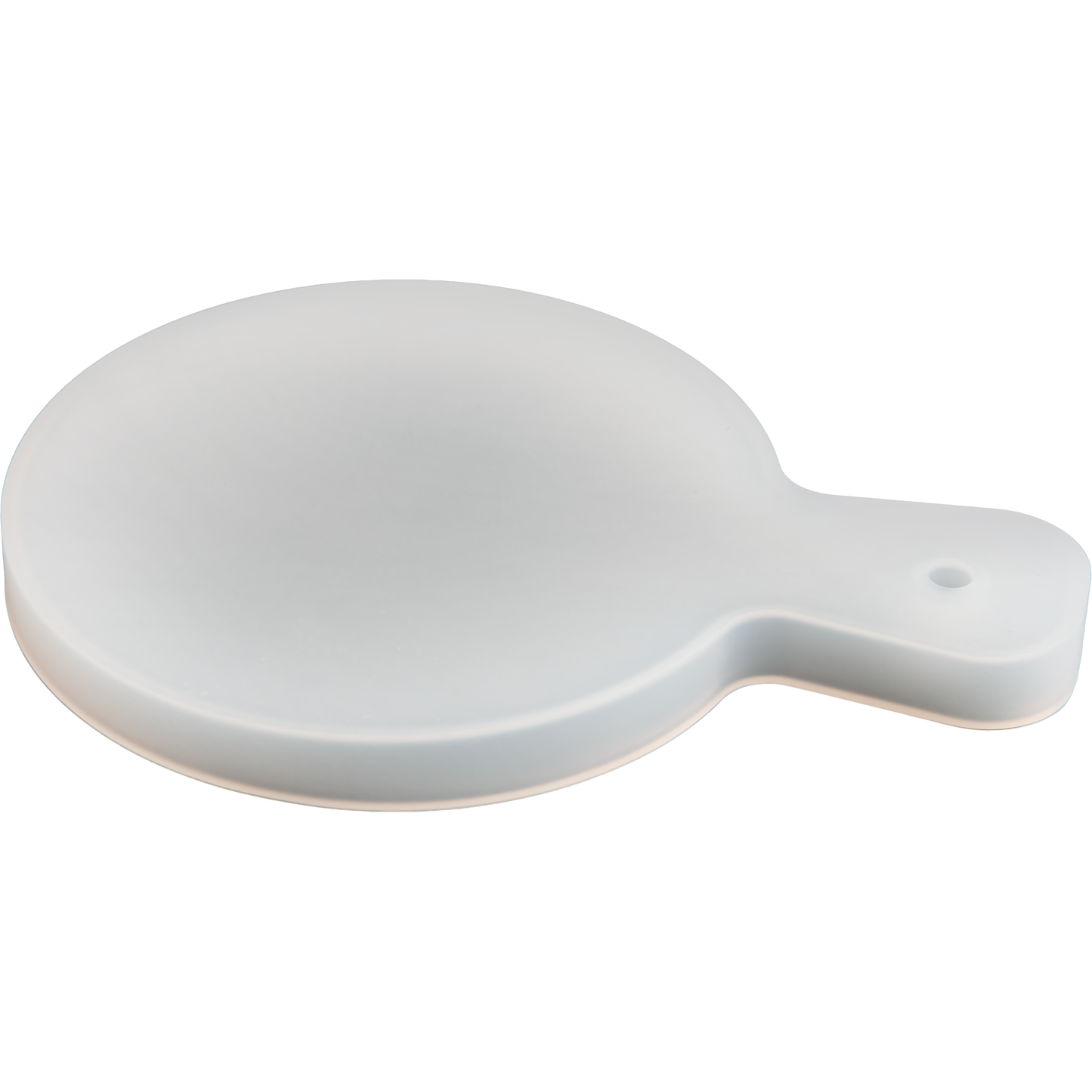 Light Gray Urban Crafter Handle Tray Silicone Mould round - Small 14.5x10.5cm Resin Moulds