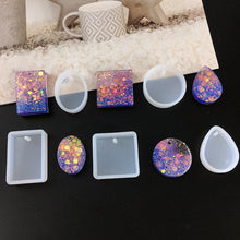 Black Urban Crafter Regular Pendants Moulds (5 Piece) Resin Moulds