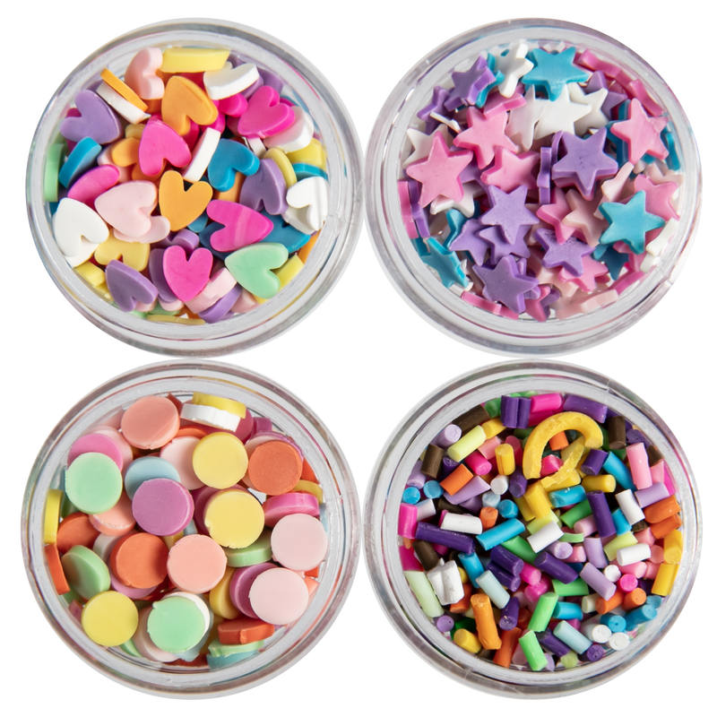 Light Gray Urban Crafter Confetti 4pk 7.08g Resin Craft