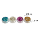 Gray Urban Crafter Micro Beads 4pk 22.6g Four jars of microbeads Resin Dyes, Pigments & Colours