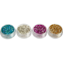 Gray Urban Crafter Micro Beads 4pk 22.6g Four jars of microbeads Resin Dyes, Pigments & Colours