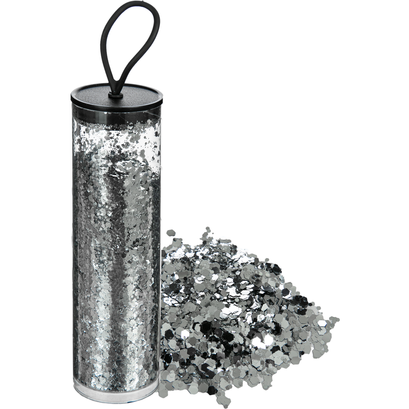 Light Slate Gray Urban Crafter Glitter Embellishment Silver 65g