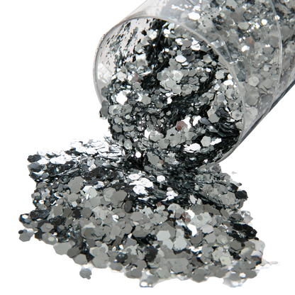 Slate Gray Urban Crafter Glitter Embellishment Silver 65g Resin Dyes, Pigments & Colours