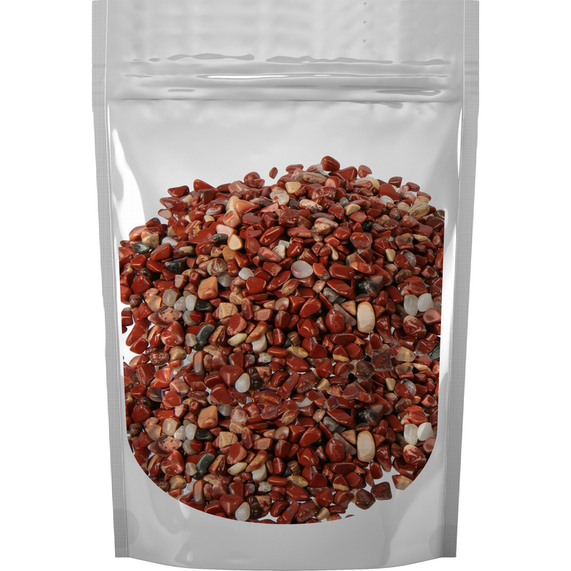 Gray Urban Crafter Quartz Crush  Red jasper 3-5mm 150g Resin Craft