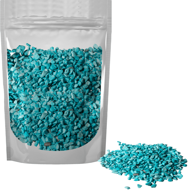 Dark Cyan Urban Crafter Quartz Crush  Turquoise 3-5mm 150g Resin Craft