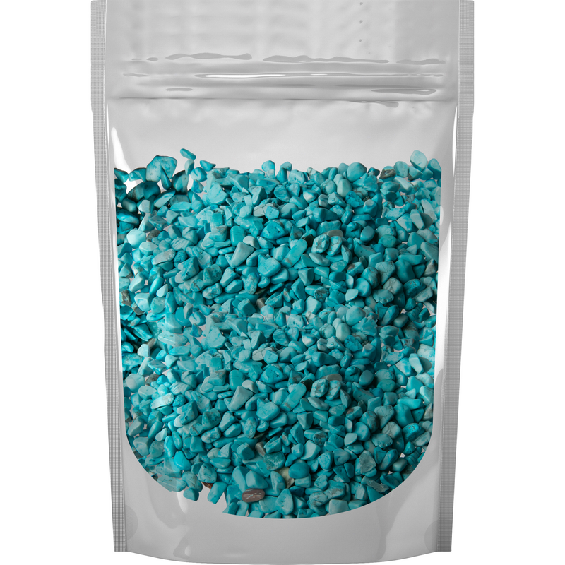 Gray Urban Crafter Quartz Crush  Turquoise 3-5mm 150g Resin Craft