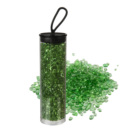 Dark Olive Green Urban Crafter Quartz Crush  Green glass 3-5mm 150g Resin Craft