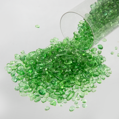 Forest Green Urban Crafter Quartz Crush  Green glass 3-5mm 150g Resin Craft
