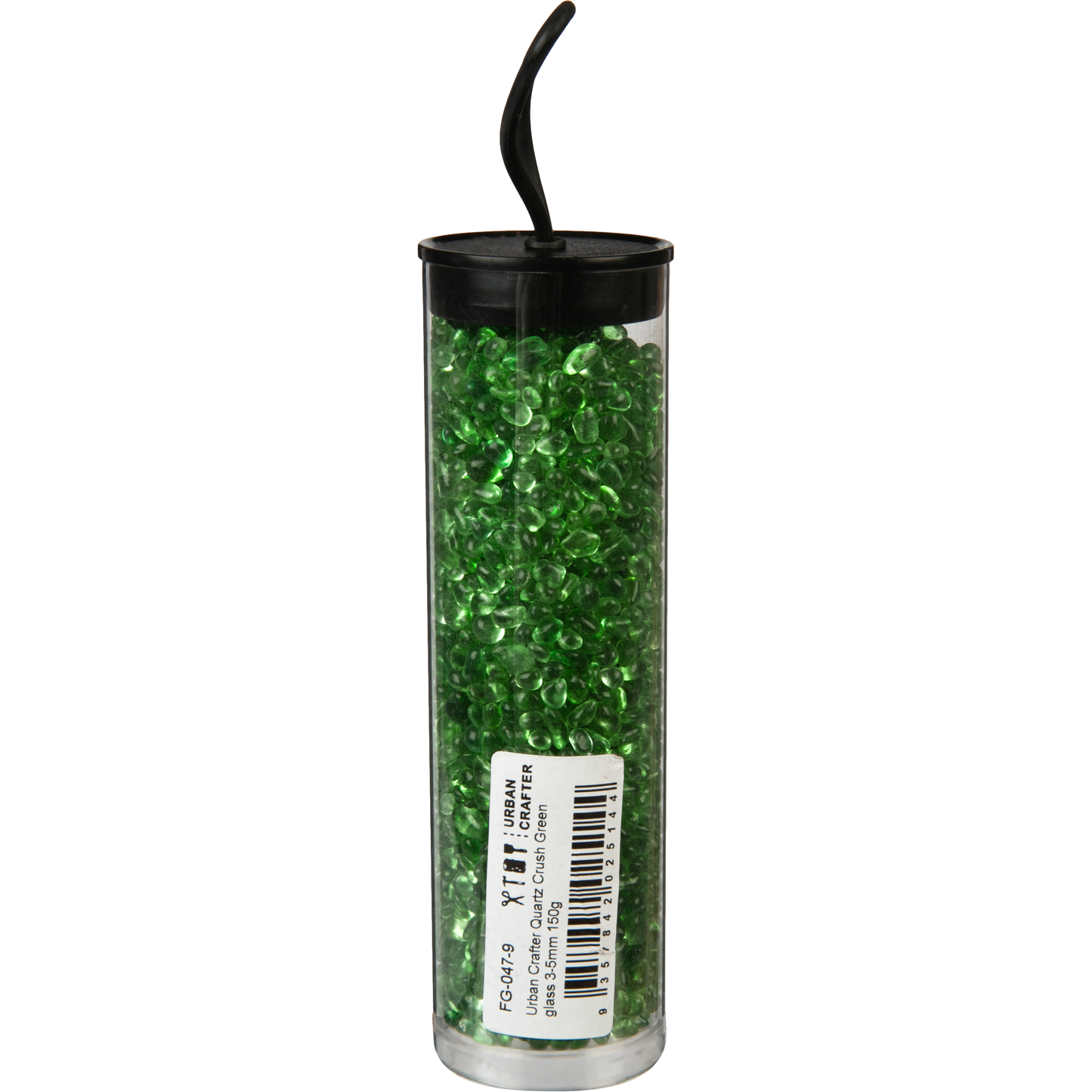 Dark Slate Gray Urban Crafter Quartz Crush  Green glass 3-5mm 150g Resin Craft