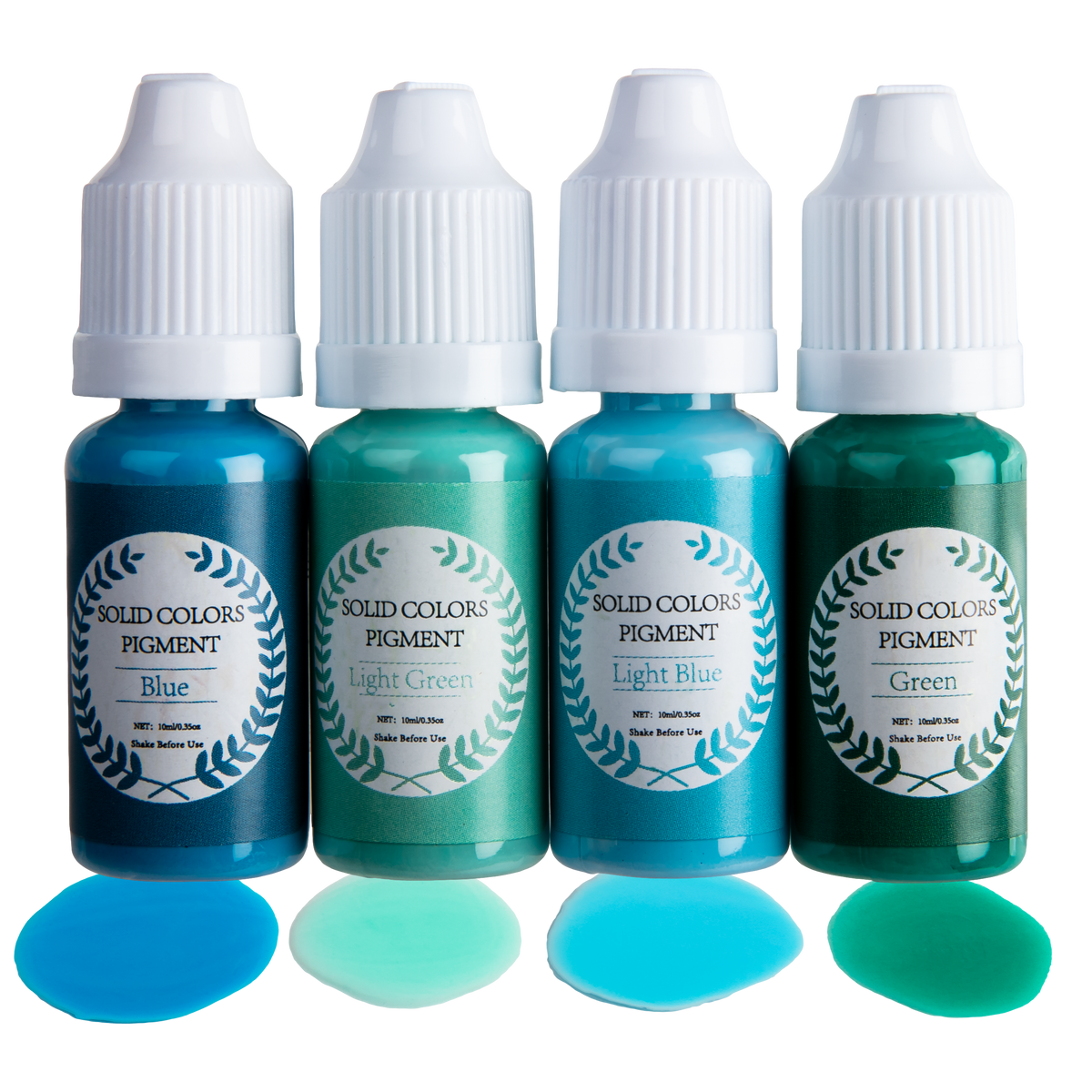 Light Gray Urban Crafter Resin Opaque Dye 10ml (4 Pieces) Resin Dyes, Pigments & Colours