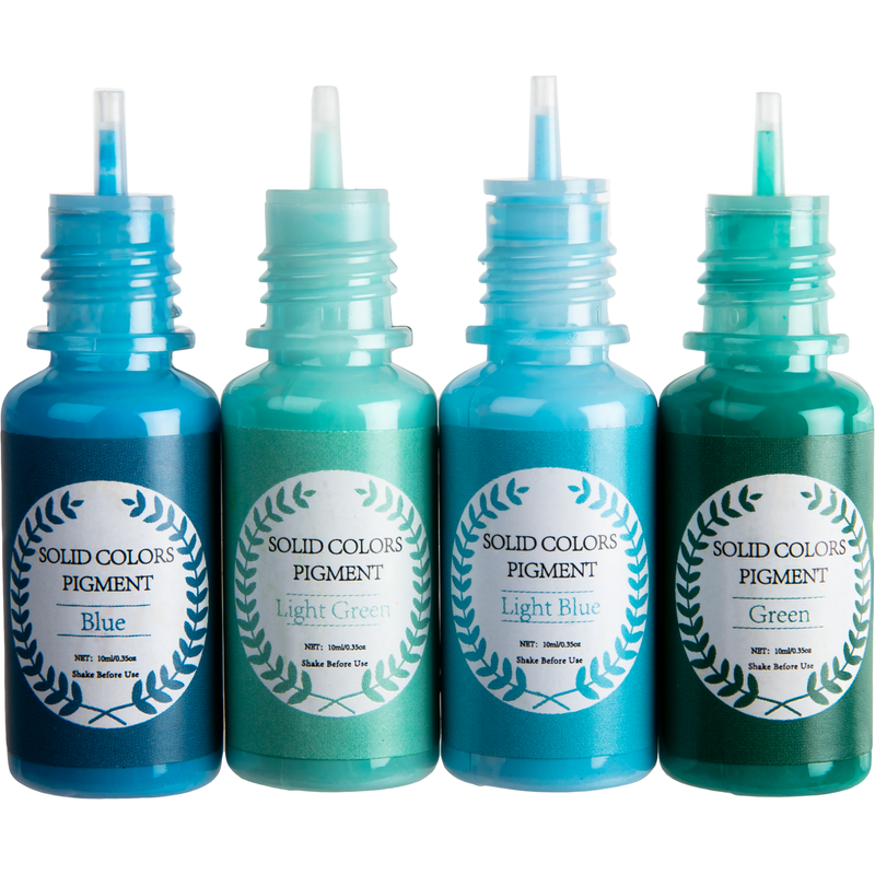 Dark Cyan Urban Crafter Resin Opaque Dye 10ml (4 Pieces) Resin Craft