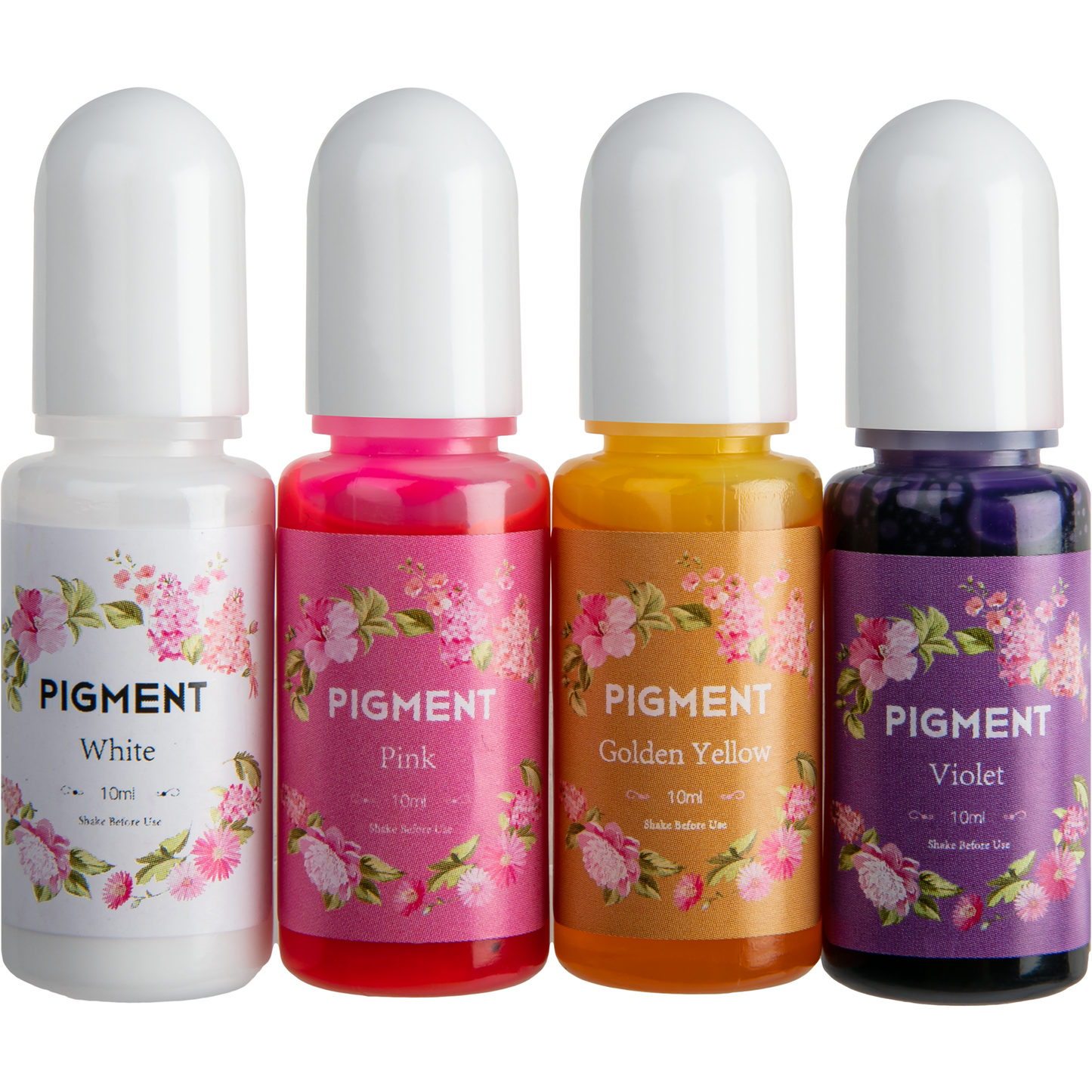 Light Gray Urban Crafter Resin Translucent Dye 10ml (4 Pieces) for Epoxy Resin Resin Dyes, Pigments & Colours