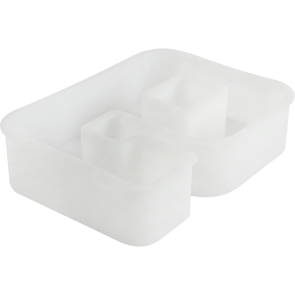 Light Gray Urban Crafter - Large Number Silicone Mould  - 9 - 16.3x11.8cm Resin Moulds