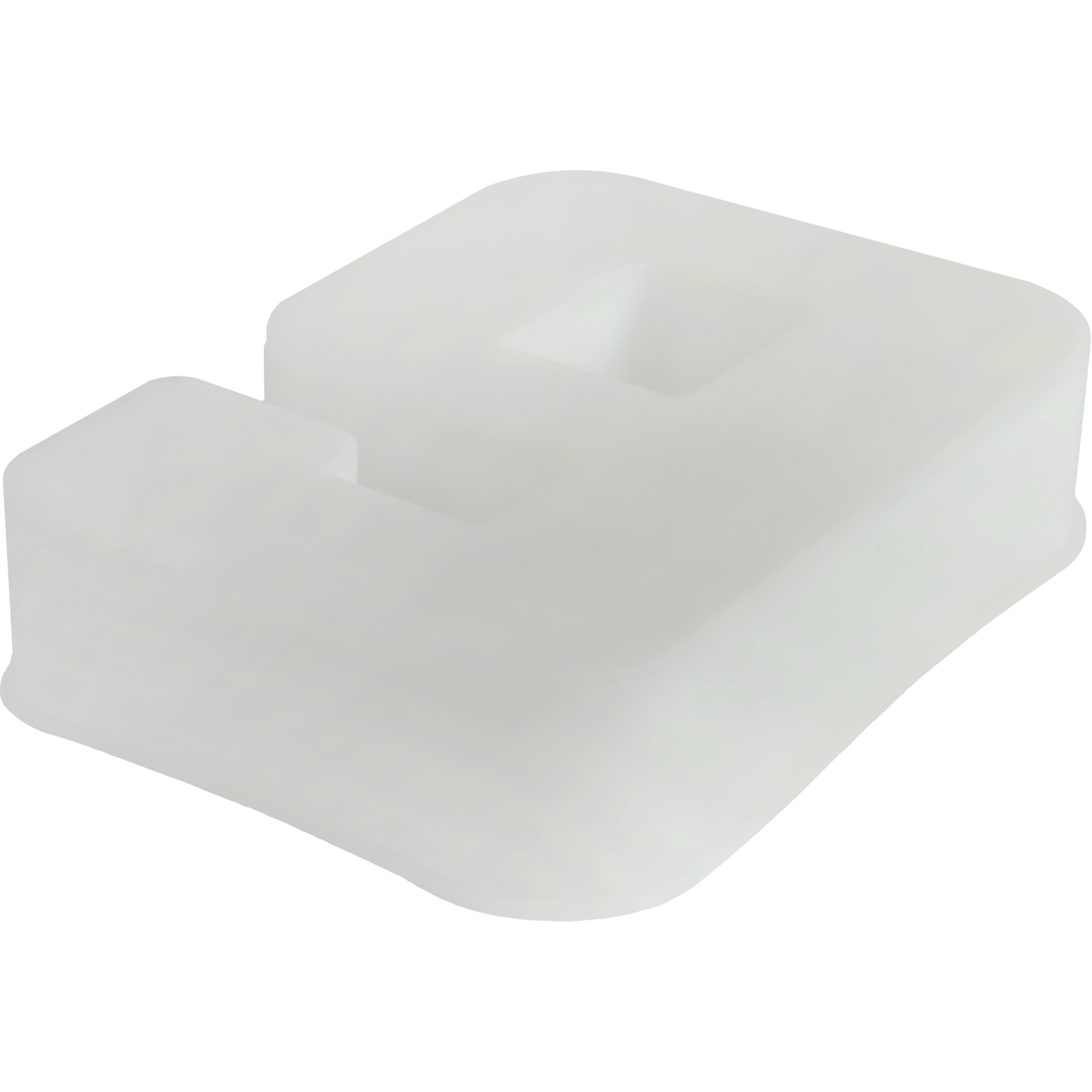 Light Gray Urban Crafter - Large Number Silicone Mould  - 9 - 16.3x11.8cm Resin Moulds