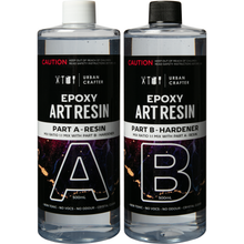 Black Urban Crafter Epoxy Resin Kit 1:1, 1Lt (500ml + 500ml) Resin