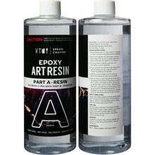 Light Gray Urban Crafter Epoxy Resin Kit 1:1, 1Lt (500ml + 500ml) Resin