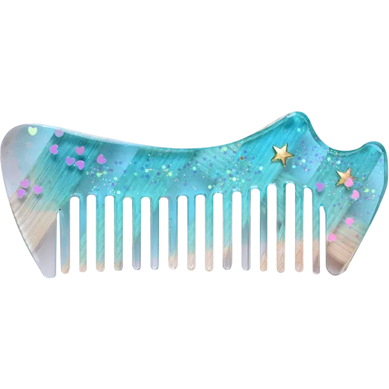 Medium Aquamarine Urban Crafter Resin Mould Hair Comb Mould-Comb 1 Resin Craft