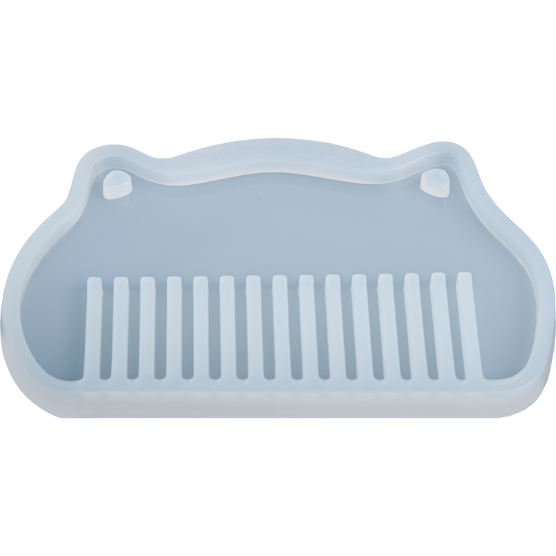 Light Steel Blue Urban Crafter Resin Mould Hair Comb Mould-Comb 3 Resin Craft