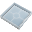 Gray Urban Crafter Coaster Mould-Square Resin Moulds