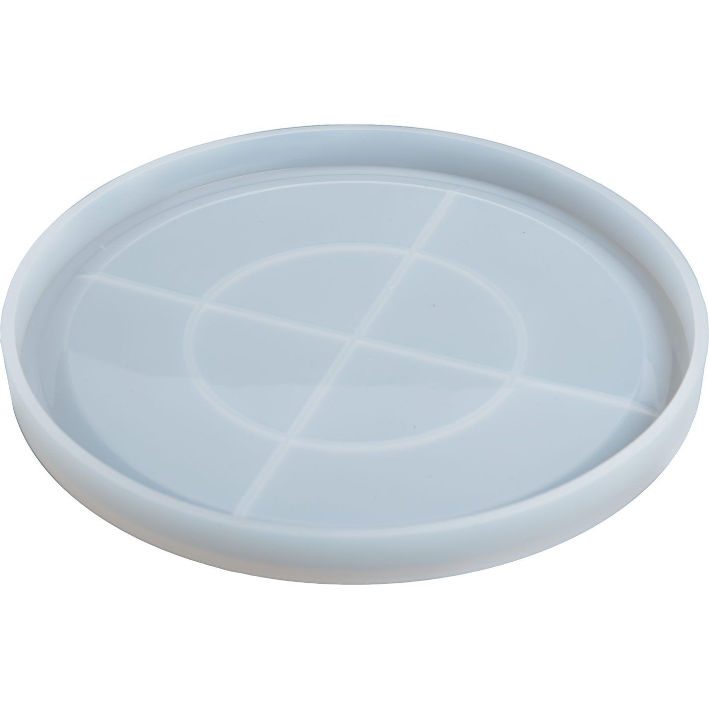 Light Steel Blue Urban Crafter Dish/Plate Mould- Round, Large Resin Moulds