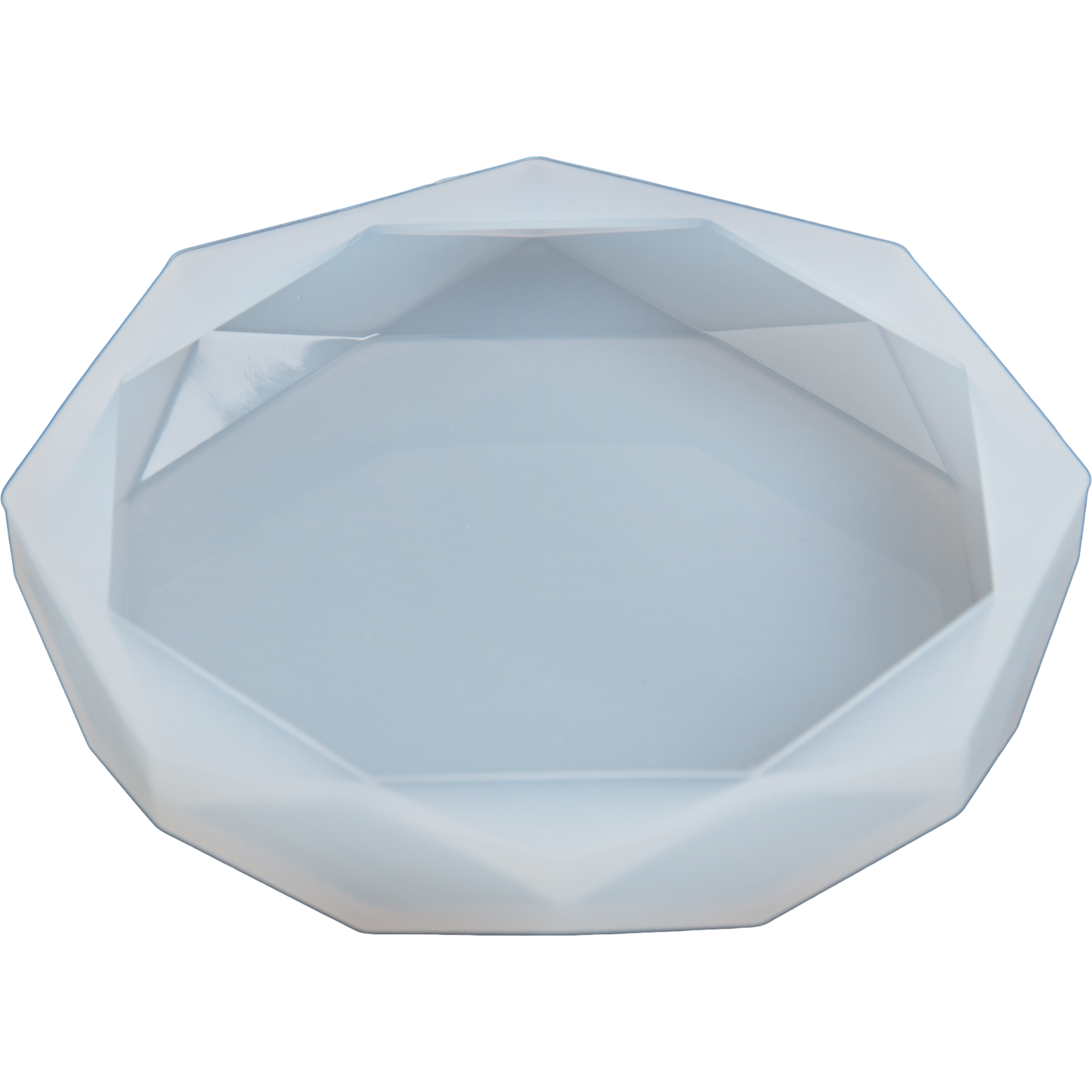 Gray Urban Crafter Silicone Coaster Mould Coasters-Diamond Round, Small Resin Moulds