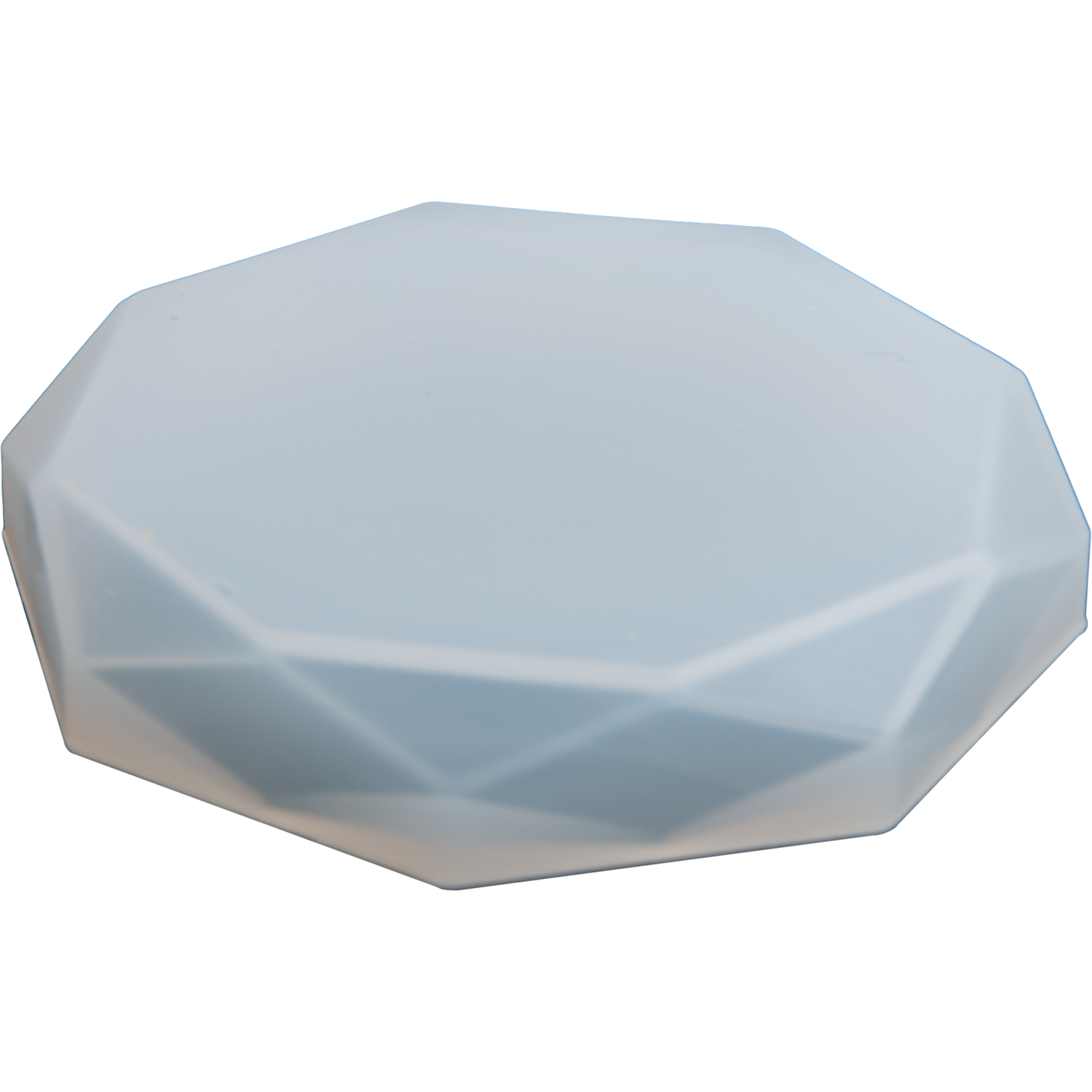 Gray Urban Crafter Silicone Coaster Mould Coasters-Diamond Round, Small Resin Moulds