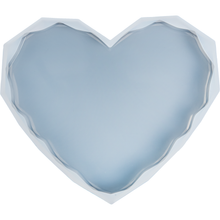 Light Steel Blue Urban Crafter Silicone Mould-Diamond Heart, Large Resin Moulds