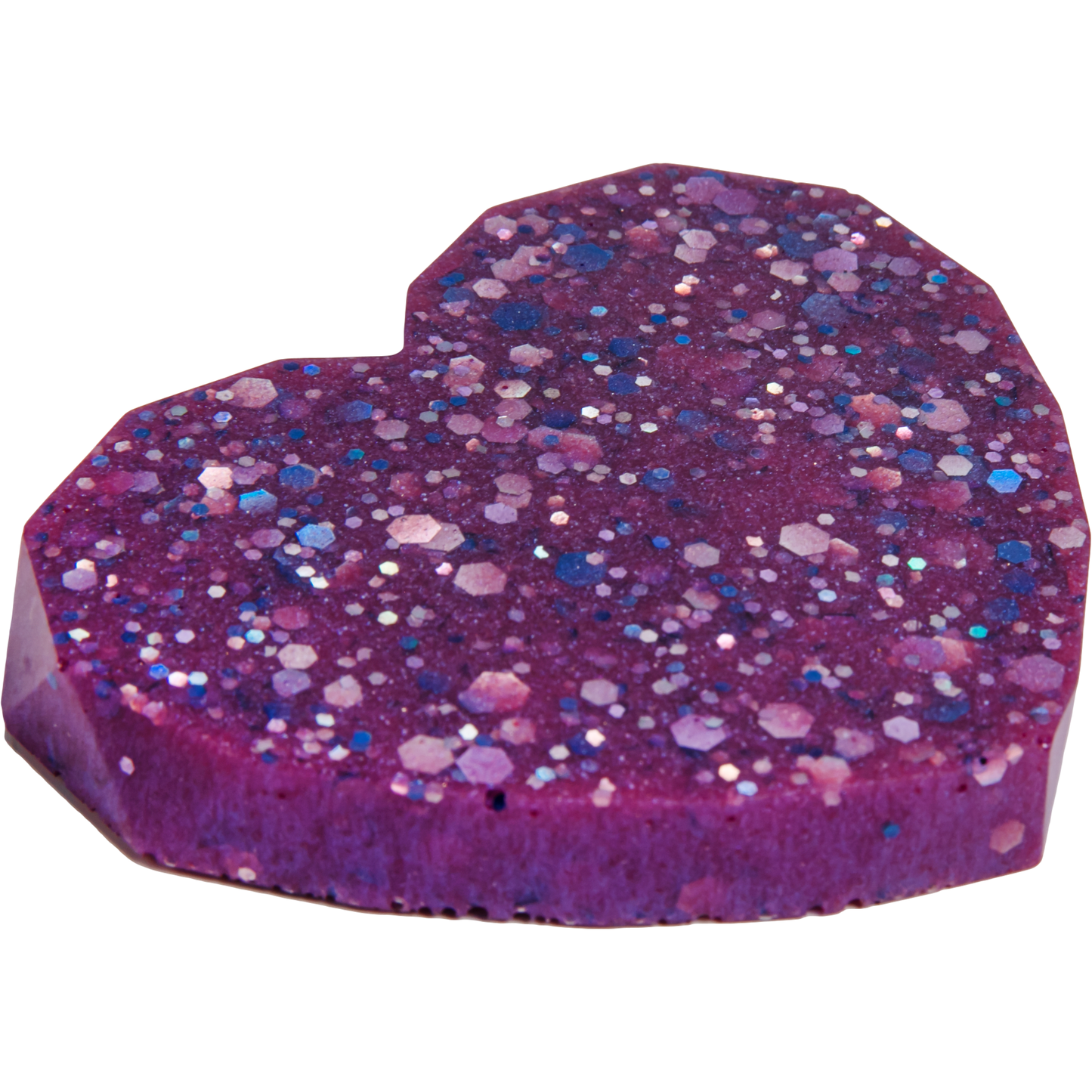 Dark Slate Blue Urban Crafter Silicone Mould-Diamond Heart, Large Resin Moulds