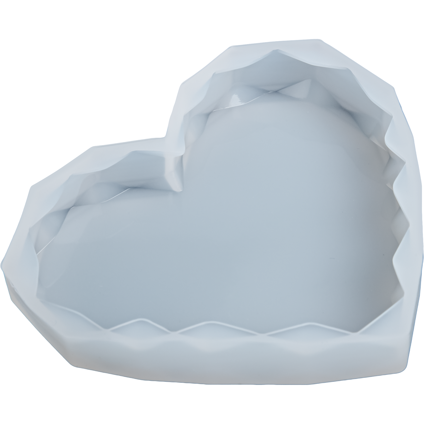 Gray Urban Crafter Silicone Mould-Diamond Heart, Small Resin Moulds