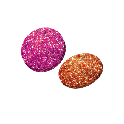 Maroon Urban Crafter Round Keyring Mould-Round Keyring, Large Resin Craft