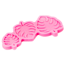 Light Pink Urban Crafter Resin Mould 3 Monstera Leaves Resin Craft