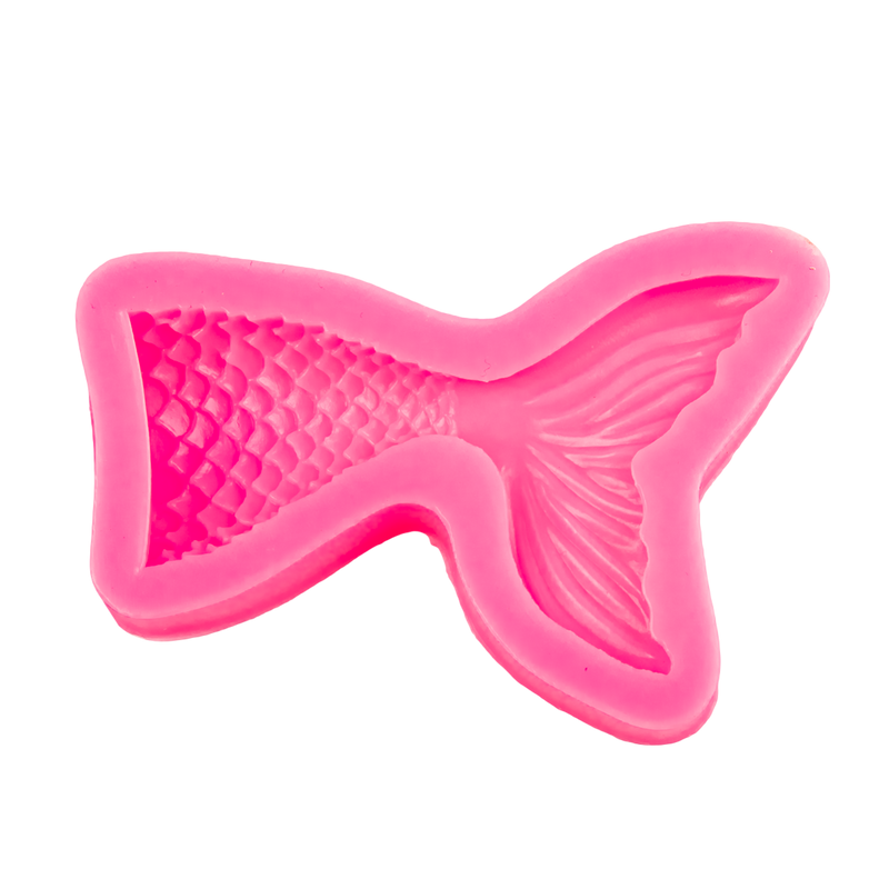 Hot Pink Urban Crafter Mermaid Tail Silicone Mould-Large Resin Craft