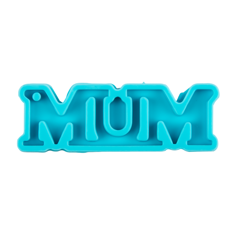 Dark Turquoise Urban Crafter Keyring Mould-Mum Resin Craft