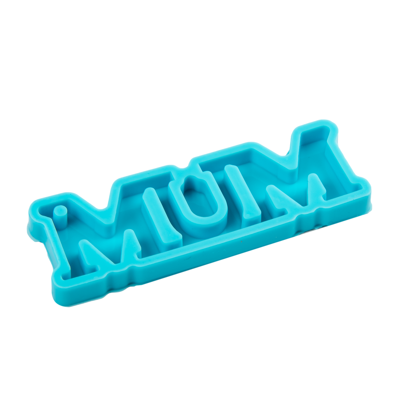 Dark Turquoise Urban Crafter Keyring Mould-Mum Resin Craft